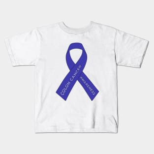 Colon Cancer Awareness Kids T-Shirt